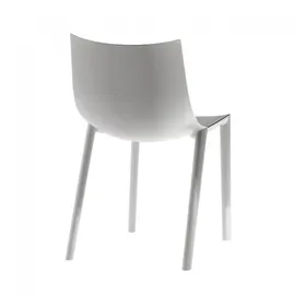 Driade Bo Stuhl Kunststoff grau/weiß