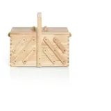Prym Nähkorb Prym Nähkasten aus hellem Holz M 612546 *ohne Inhalt* (1 St)