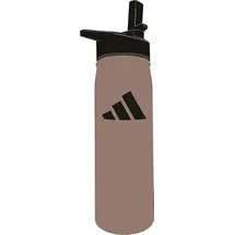 adidas Metall Trinkflasche warm clay/black 0,6 l