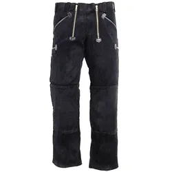 Zunfthose Trenkercord mit Knietaschen "KAI" - 42 - schwarz
