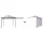 Tepro Pavillon »Lehua«, (Set, inkl. Ersatzdach), BxTxH: 330x330x285 cm, Seitenteil als Markise ausklappbar