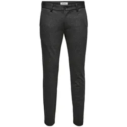 Markieren Pants - Dunkelgrau mit kleinen Würfeln - Mann - Only & Sons