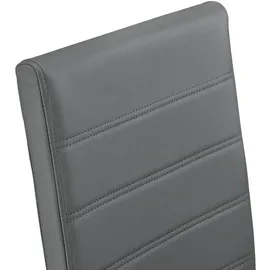 Juskys Freischwinger Stuhl Vegas 2er Set