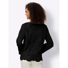 Heine Langarmshirt in schwarz | Gr.: 40