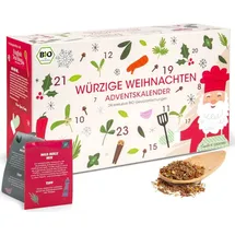 Pfefferdieb Bio Gewürz Adventskalender Würzige Weihnachten