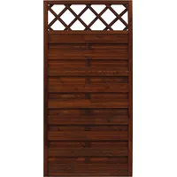 Andrewex Sichtschutzzaun Element Country 180 x 90 cm braun