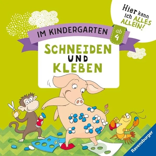 Preisvergleich Produktbild Im Kindergarten: Schneiden und Kleben