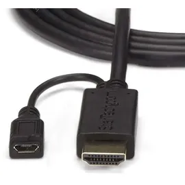 Startech StarTech.com 90cm aktives HDMI auf VGA Konverter Kabel - HDMI zu VGA Adapter 0,9m - Schwarz - 1920x1200 / 1080p