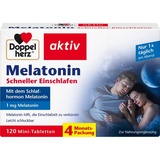 Doppelherz Aktiv Melatonin Schneller Einschlafen Mini-Tabletten 120 St.