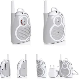 Cangaroo Babyphone Mommys Sense Reichweite bis 1,3 km, 2 Kanle Batterieanzeige grau