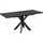 Mäusbacher Ausziehtisch 90 x 73 x 90 cm grau/schwarz