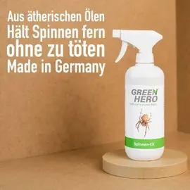 GreenHero Spinnen-Ex Spray für Balkon Terrasse und auf dem Boot