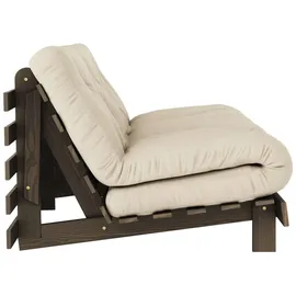 Karup Roots Schlafsofa Baumwolle 2-Sitzer Beige