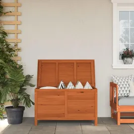 furnicato Gartentruhe 99 x 49,5 x 58,5 cm Braun