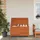 furnicato Gartentruhe 99 x 49,5 x 58,5 cm Braun