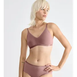 SLOGGI GO Daily Cotton Soft bra", Dunkelrosa X-Large Damen,