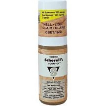 Ballistol 23814 - Scherell's SCHAFTOL hell - Edelholzpflege für Gewehrschaft - 50 ml Flasche mit Applikationsschwamm
