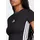 adidas Essentials 3-Streifen Slim Baby T-Shirt Black / White XS