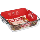 Pyrex Bräter quadratisch 21x21cm