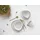 CreaTable Kombiservice Cloudy 10-tlg. weiß