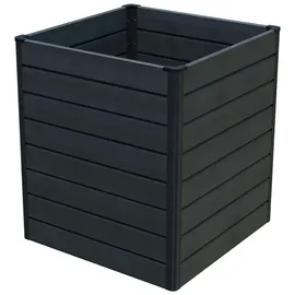 GROJA Hochbeet klassisch GroJa Cube Flex 70 x 70 x 79 cm Steingrau