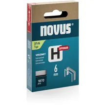 Novus Feindrahtklammern Typ 37 6 mm (042-0784) 1870 St.