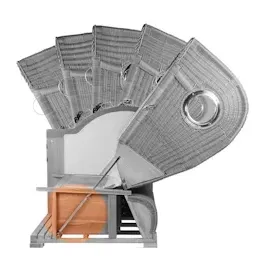 Mr. Deko bene living Strandkorb Komplettset Schaalsee Teak PE grau Modell 504