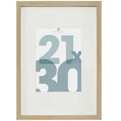 WellHome - Naturholz-Bilderrahmen für 21 x 30 cm große Fotos