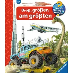 RAVENSBURGER 02219 Wieso? Weshalb? Warum? Groß, größer, am größten (Riesenbuch)