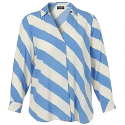 Long-Bluse Via Appia Due blau, 54