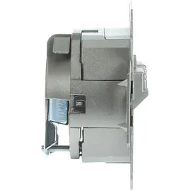 Busch-Jaeger 0218/12-101 RJ45, Cat. 6a iso, geschirmt 2 Steckbuchsen, 8/8-polig 2CKA000230A0411