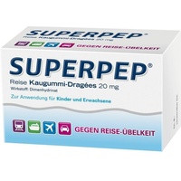 Hermes Arzneimittel Superpep Reise Kaugummi-Dragees 20mg