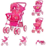 Chipolino Puppenwagen Dolly Korb faltbar