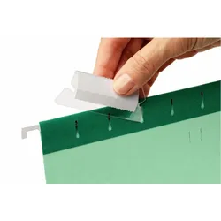 Esselte Vollsichtreiter Kunststoff transparent