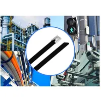 TRU Components TC-12656636 Stahlkabelbinder 840 mm 7.9 mm AISI