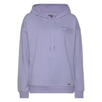 Buffalo Hoodie mit Statement Druck Lila 40/42