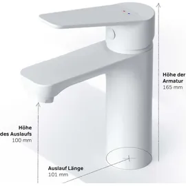 AM.PM Hit Einhandmischer Weiß