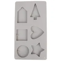 Rayher Silikon Gießform Deko-Formen grau