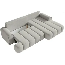 Selsey Ecksofa mit Schlaffunktion Dandelino , grau , Maße (cm): B: 275 H: 80