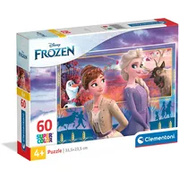 CLEMENTONI Puzzle 60 Teile ab 4 Jahren, buntes Kinderpuzzle mit besonderer Leuchtkraft & Farbintensität, Geschicklichkeitsspiel für Kinder