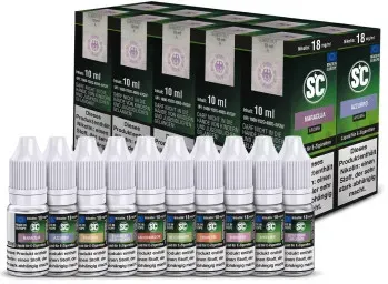 Fruit Probierbox 10x10ml Liquid by SC 6mg / 100ml