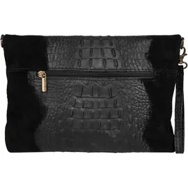 Samantha look Abendtasche Leder Black