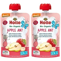 Holle Apfel & Banane mit Birne 2 x 100 g
