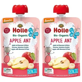 Holle Apfel & Banane mit Birne 2 x 100 g