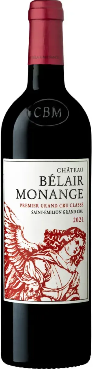 Château Belair Monange 1er Grand Cru Classé B Rotwein trocken 0,75 l | 2021