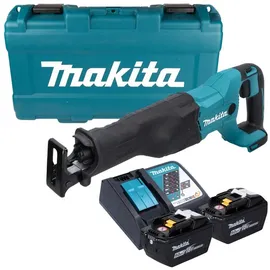 Makita DJR 186 ZK inkl. 2 x 9,0 Ah + Koffer