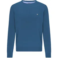 FYNCH-HATTON Strickpullover »FYNCH-HATTON Langarmpullover« mit Logostickerei FYNCH-HATTON charcoal