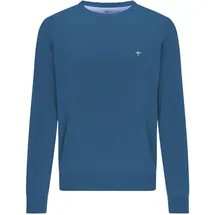 FYNCH-HATTON Strickpullover »FYNCH-HATTON Langarmpullover« mit Logostickerei FYNCH-HATTON charcoal