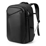 Inateck 40L Reiserucksack mit 26 Taschen, TSA Freundlich Handgepäck Rucksack Herren für 15,6-16 Zoll Laptop, Travel Backpack für Geschäftsreisen, Business Reise, Schwarz