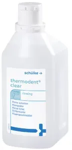 Schülke thermodent® clear Dental-Klarspüler, Flüssiger Klarspüler für zahnmedizinische Instrumente, 1000 ml - Flasche